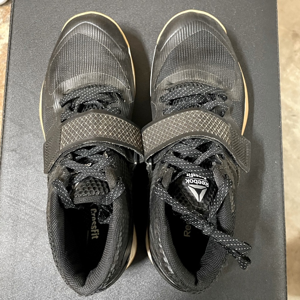 Reebok Transition Black Mid Top CrossFit Sneakers women’s 7